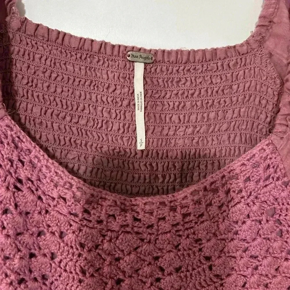 Free people, baby doll purple dress